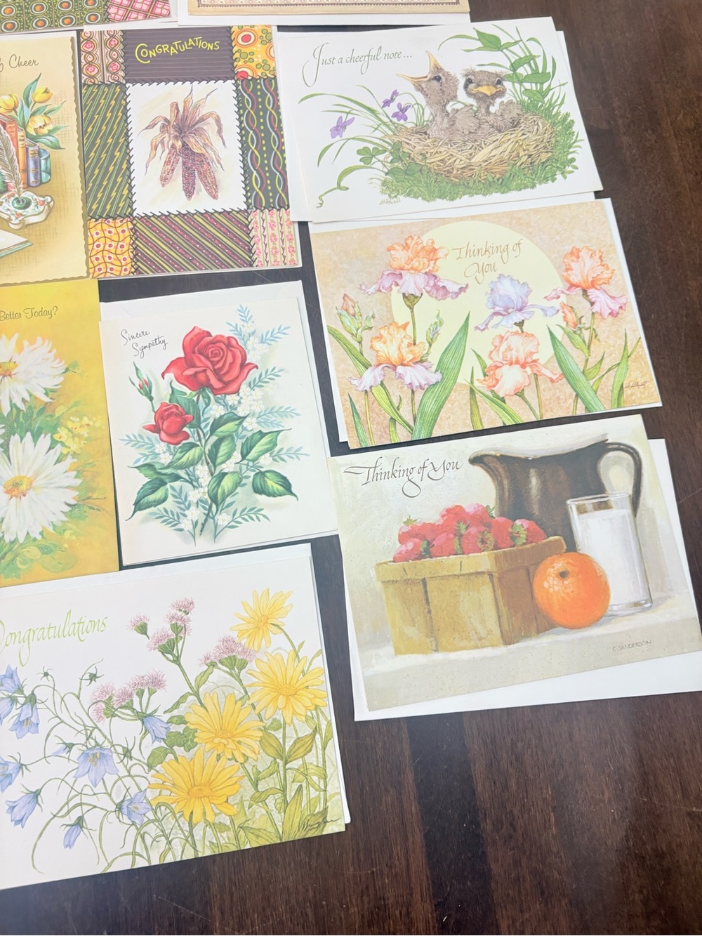 15 Assorted vintage Greeting Cards - Picture 5 of 6